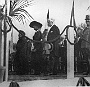 18 agosto 1918. La consegna delle medaglie alla Brigata Padova,con il re Vittorio Emanuele III accompagnato dal sindaco Leopoldo Ferri (Laura Calore)-2